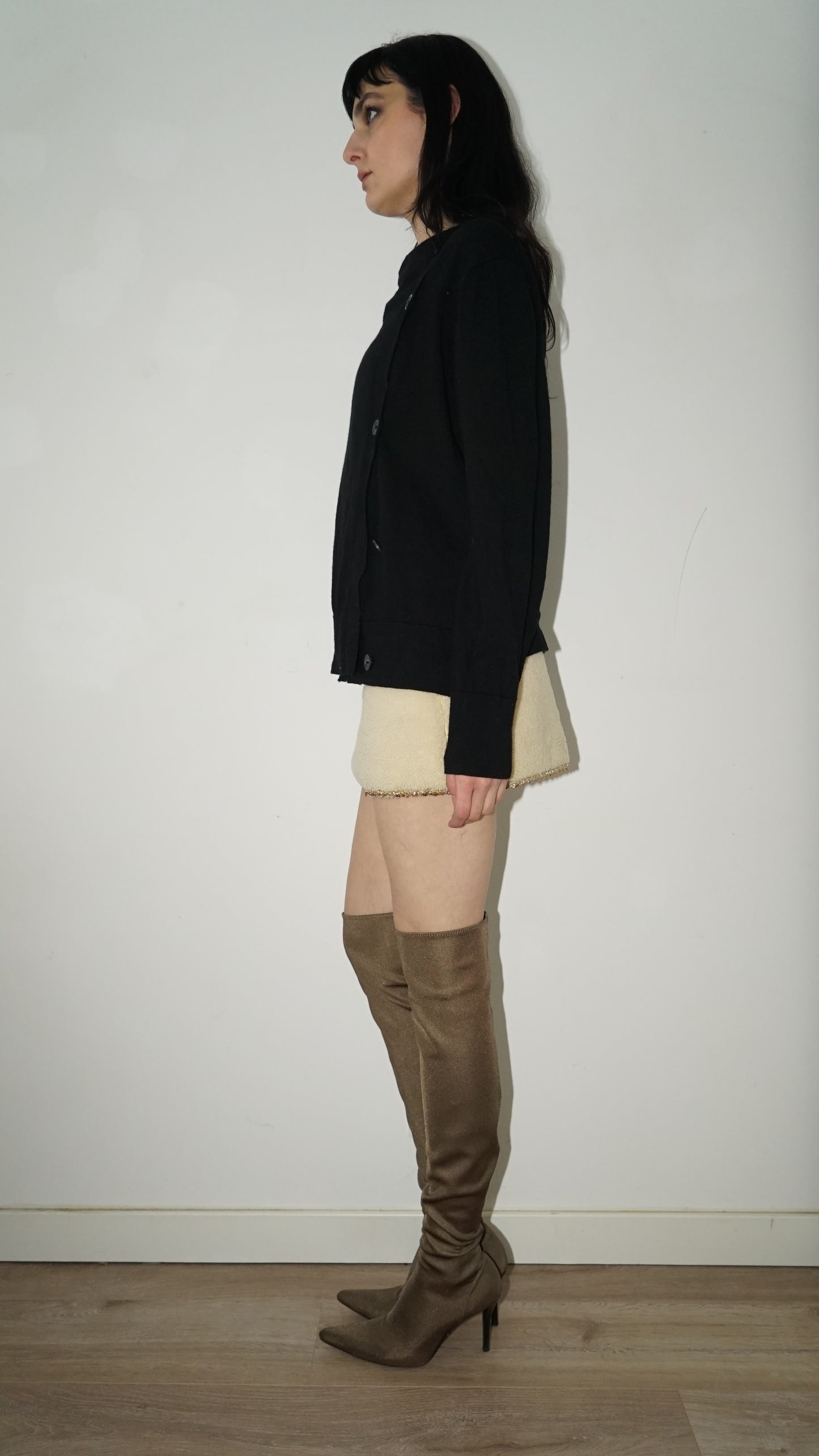 SHEEPSKIN SKIRT
