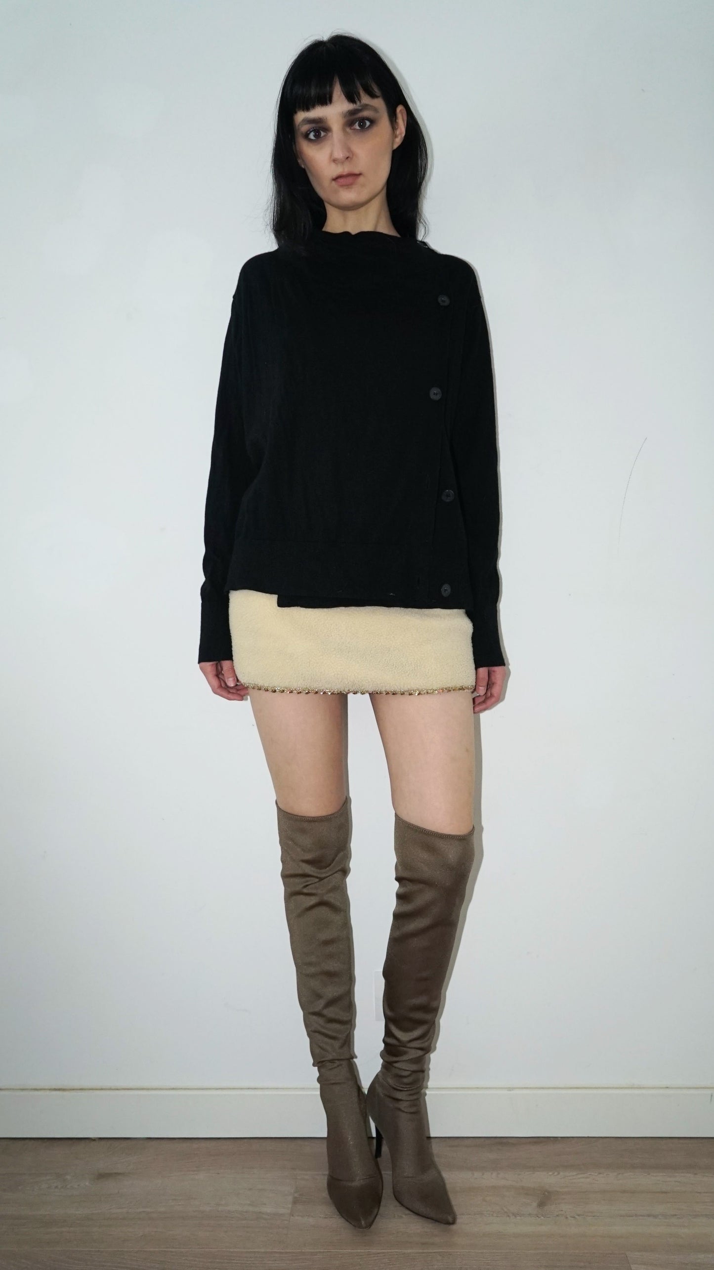 SHEEPSKIN SKIRT