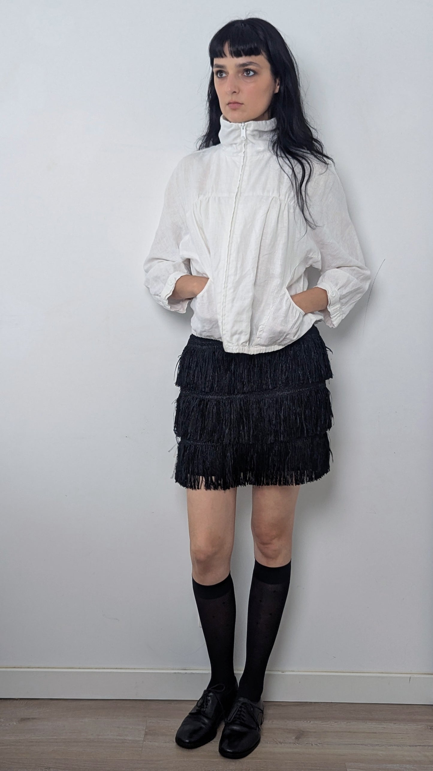 FRINGES SKIRT