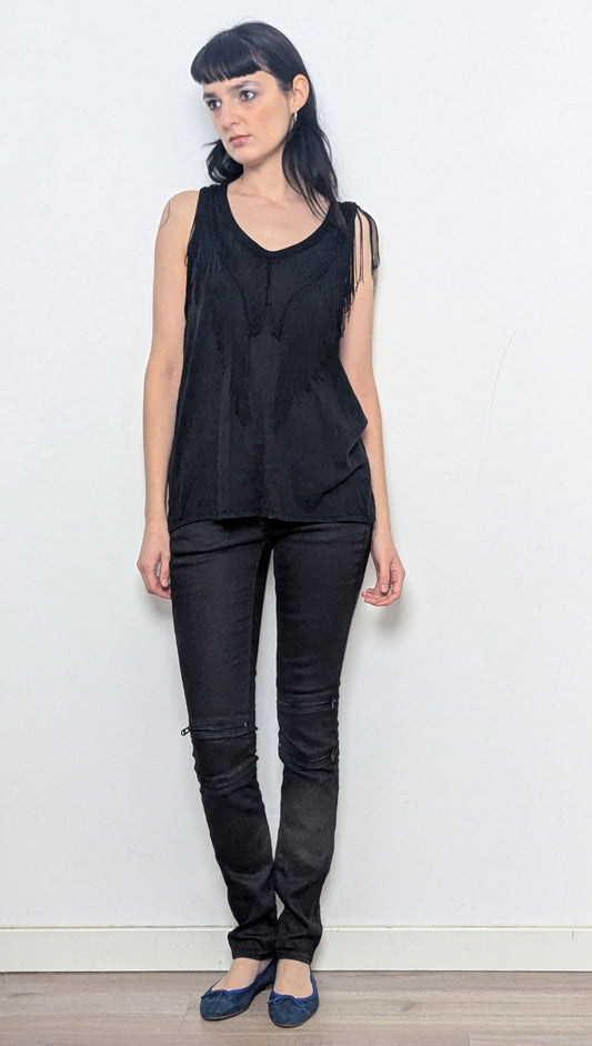 FRINGED TOP