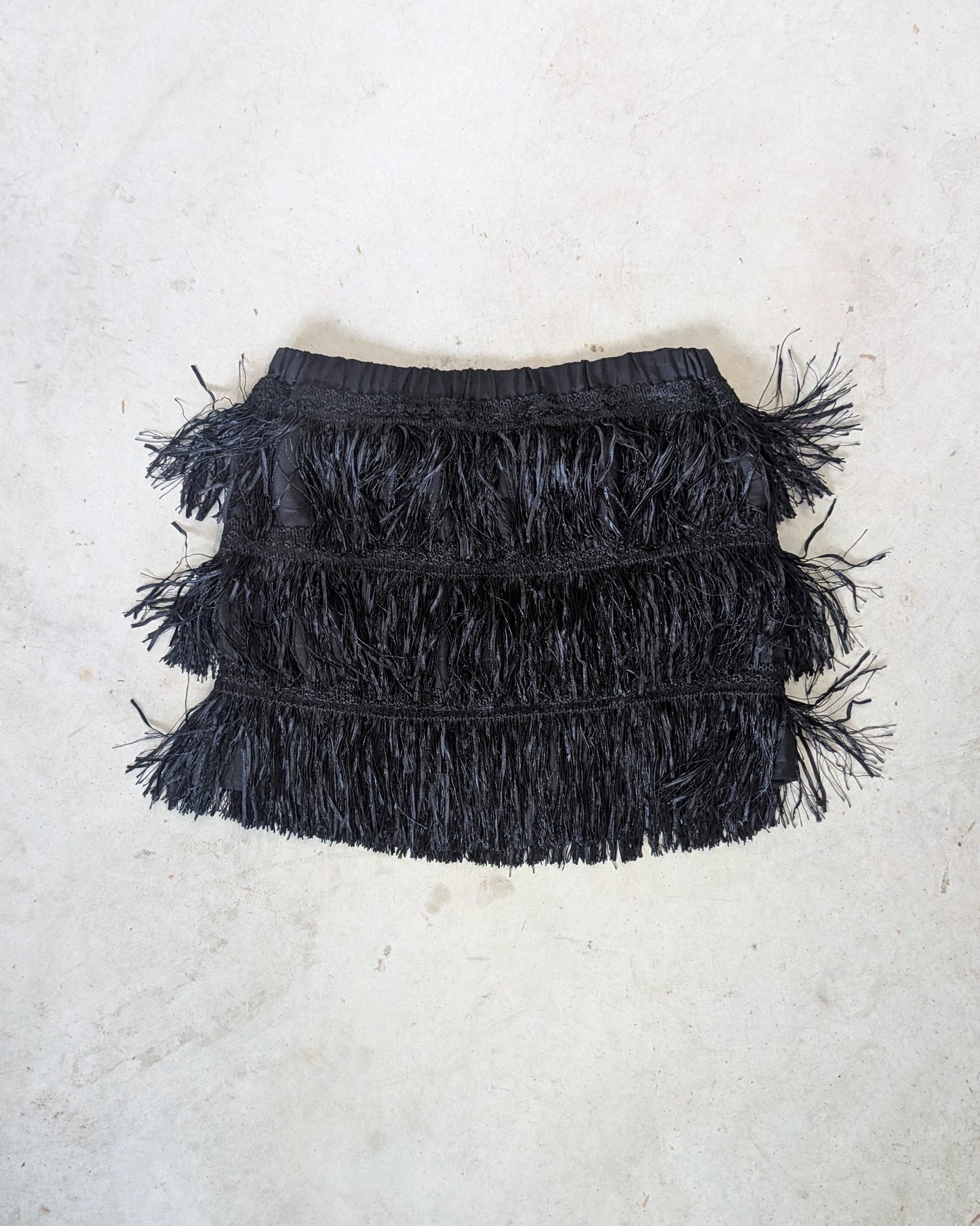 FRINGES SKIRT