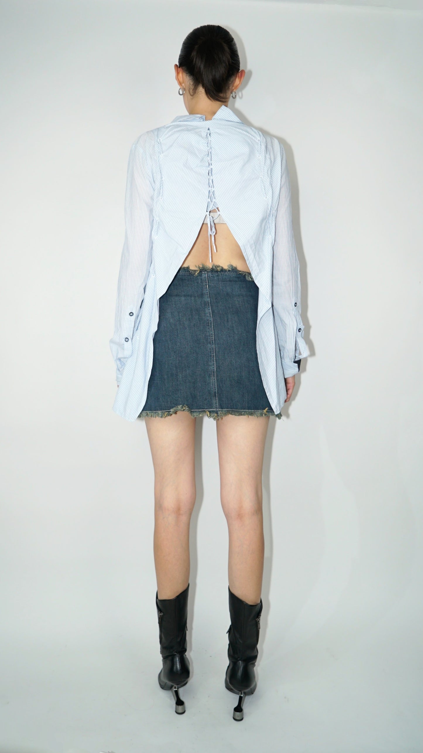 DENIM MINI SKIRT