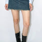 DENIM MINI SKIRT