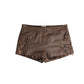 LEATHER SHORT