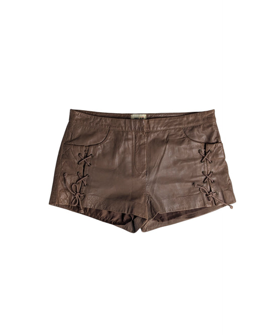 LEATHER SHORT