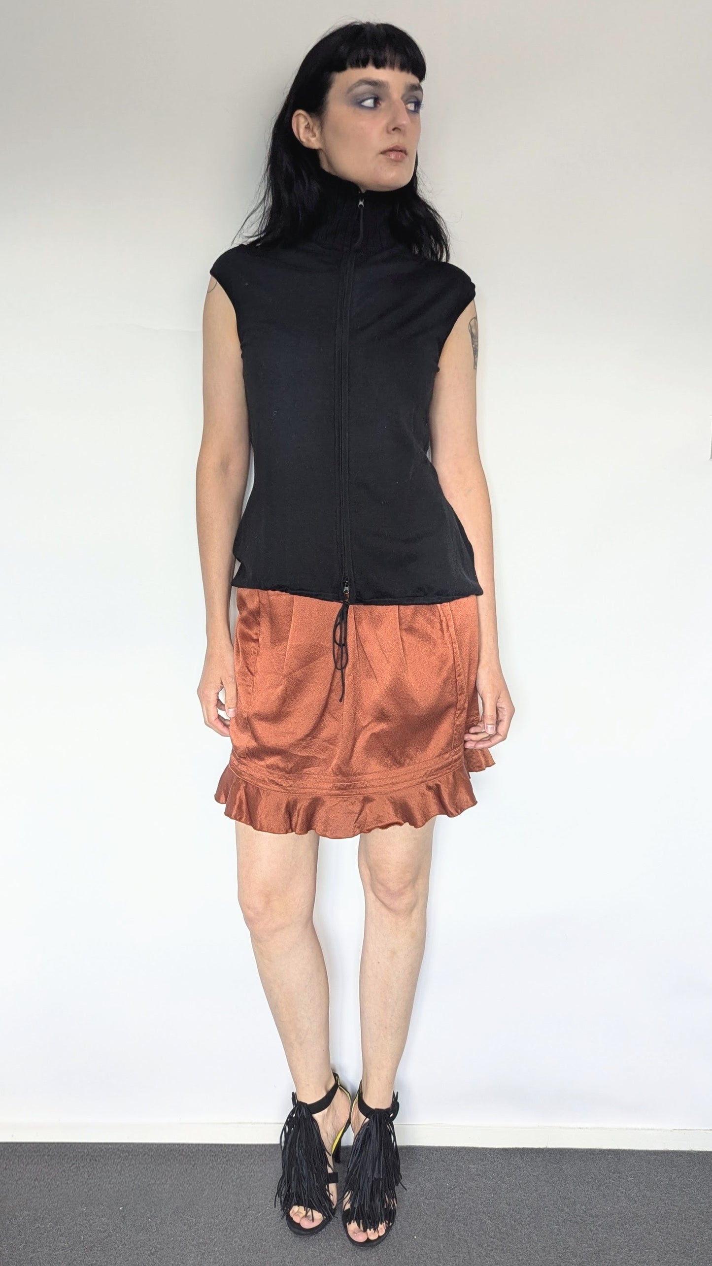 SILK SKIRT
