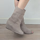 BEIGE WEDGES