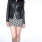LEATHER BLAZER