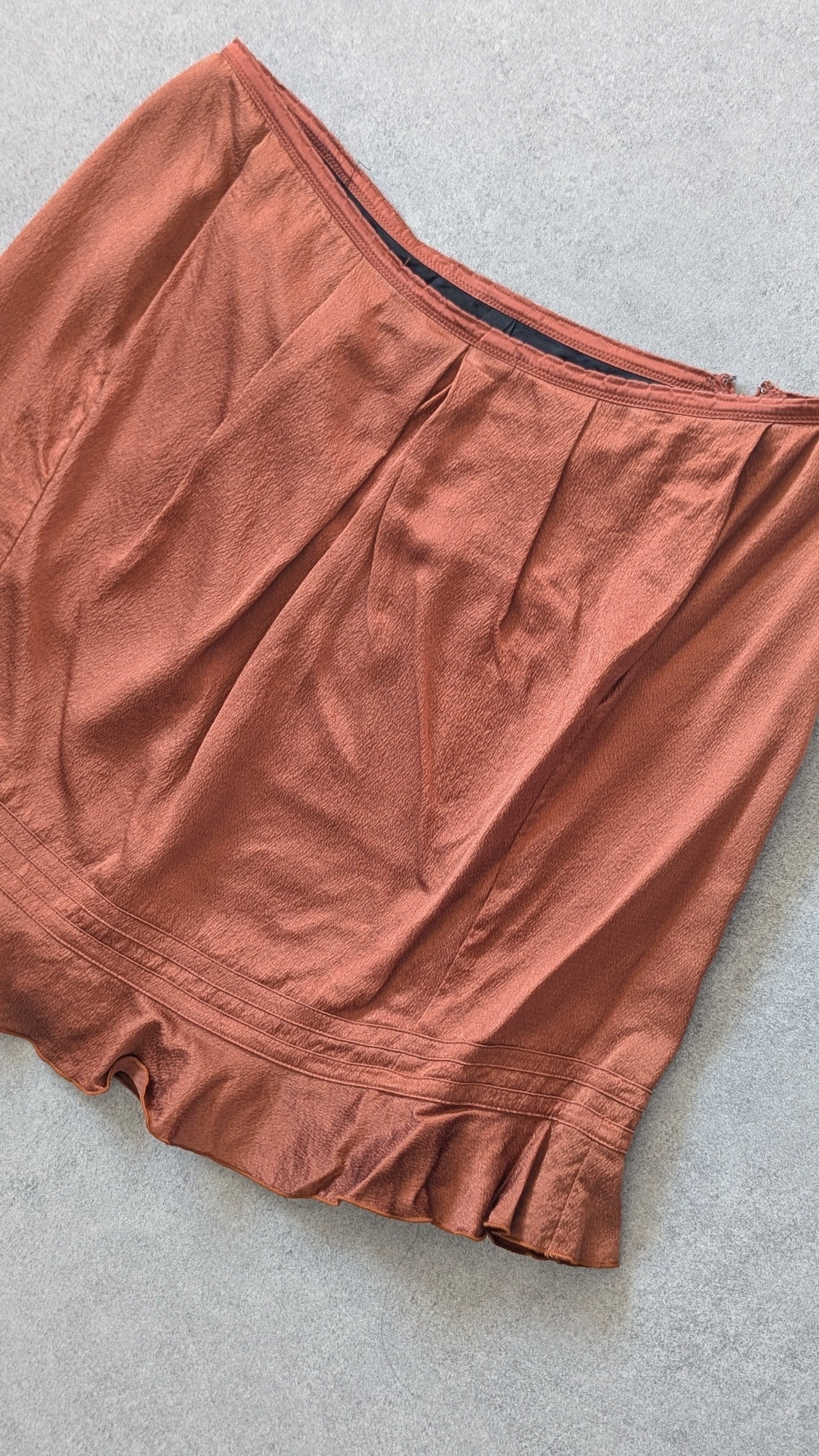 SILK SKIRT