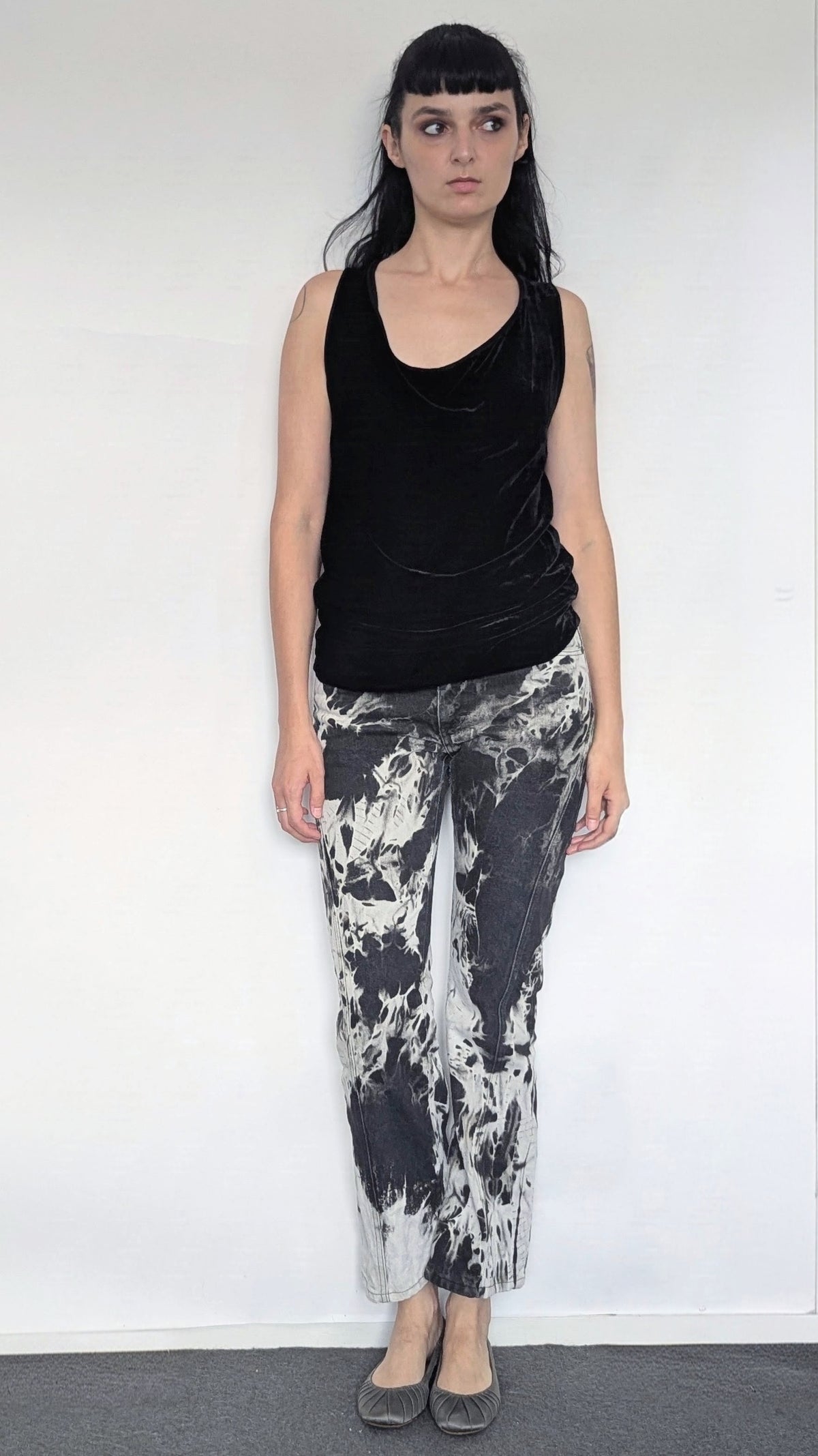 DYED JEANS