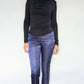 BLACK HIGH NECK TOP