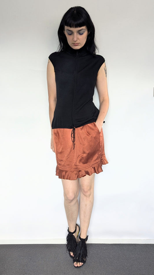 SILK SKIRT
