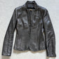 LEATHER BLAZER