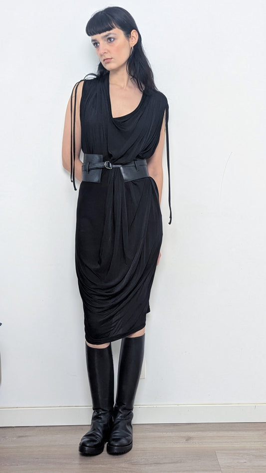 DRAPED DRESS